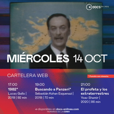 Los tres documentales podrán verse gratuitamente en la plataforma del DOCSMX: https://docs-enlinea.com/ 