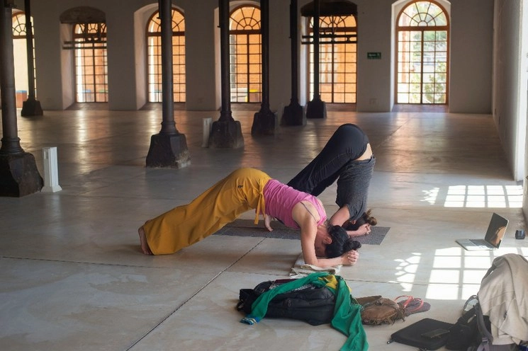 Algunas fotos de la residencia de Claudia Lavista. Foto cortesía Centro de las Artes de San Agustín