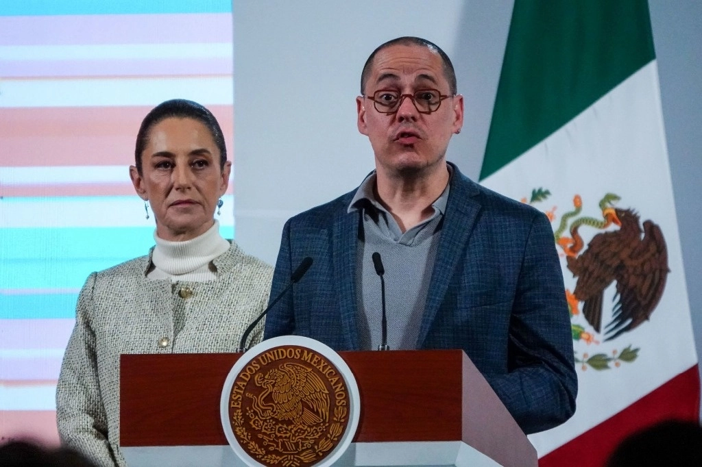 José Antonio Peña Merino, titular de la Agencia Nacional de Transformación Digital, señaló que con esta norma se reducirán a la mitad los trámites, requisitos y tiempos de resolución, y se tendrán por lo menos 80% de todos los trámites en línea. Imagen del 30 de enero de 2025. Foto Cuartoscuro