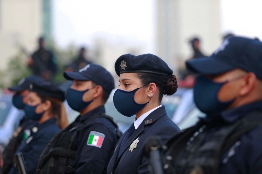 Fuerza de Reacción de la Policía Metropolitana atenderá zonas de alta peligrosidad en Guadalajara, Jalisco. Foto tomada del Twitter @SSeguridadJal