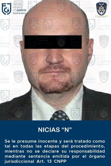El ex funcionario, quien se acogió a un criterio de oportunidad, fue presentado ante un juez, quien le fijó dicha medida cautelar, en su modalidad de arraigo domiciliario. Foto FGJCDMX