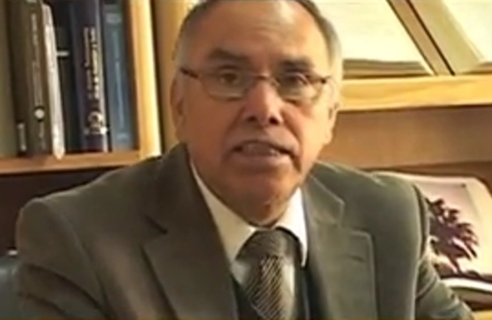 Abner López Pérez, ex director de la Sociedad Bíblica de México en imagen de archivo. Fotograma tomado del video publicado en la página de Facebook @mejoresfamilias