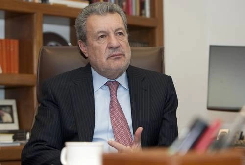 Marcos Martínez Gavica (en imagen de 2019), presidente del consejo de administración de Grupo Financiero Santander, encabezó su última asamblea anual de accionistas. Foto Cristina Rodríguez