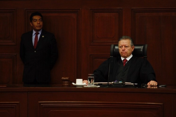 Arturo Zaldívar, ministro presidente de la Suprema Corte de Justicia de la Nación. Foto Cristina Rodríguez / Archivo
