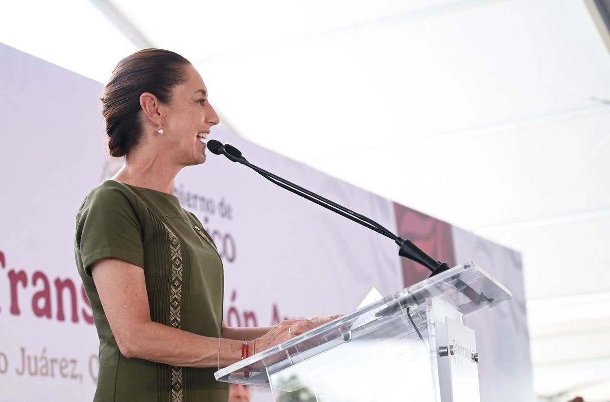 La mandataria federal Recordó que México llegó a colocarse en el país más desigual del mundo, pero después de que llegó la 4T es considerado el menor desigual del continente americano, sólo por debajo de Canadá.