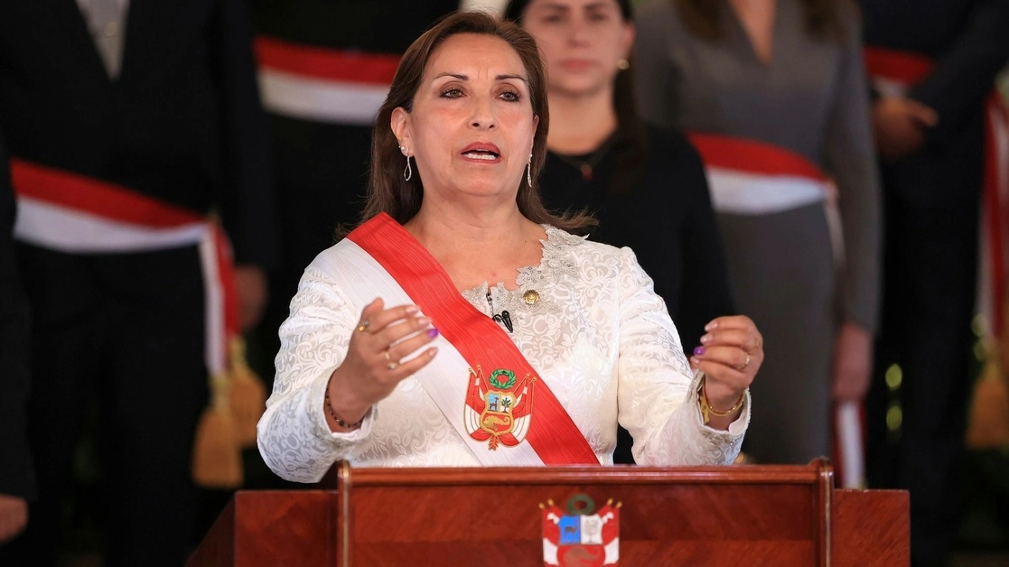 Dina Boluarte, presidenta de Perú. Foto Europa Press