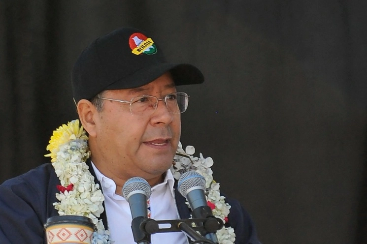 El presidente boliviano, Luis Arce. Foto Afp