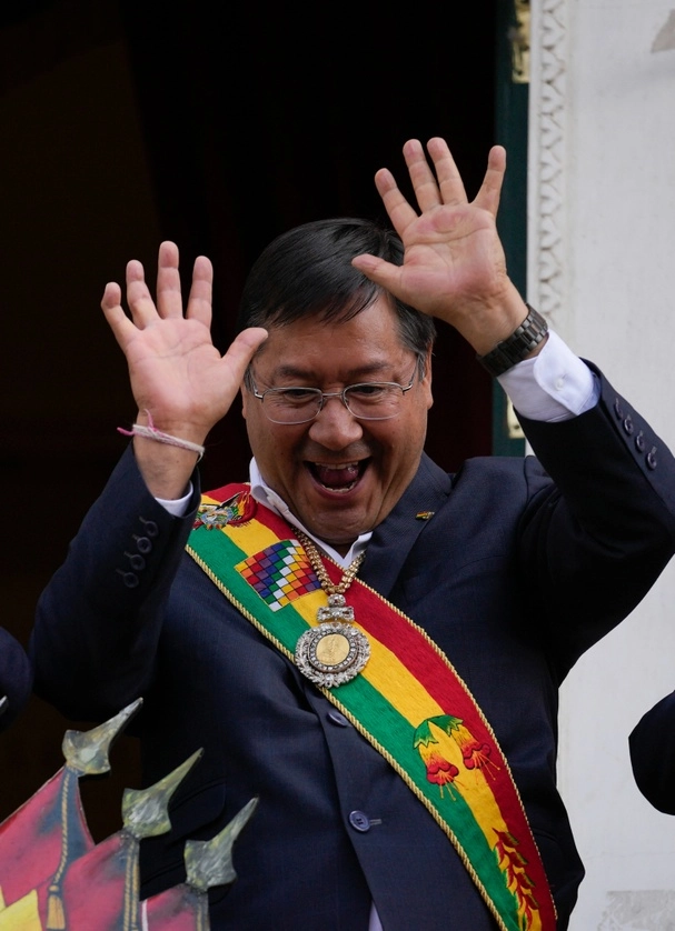 El Presidente de Bolivia, Luis Arce en imagen del pasado 8 de noviembre. Foto Ap