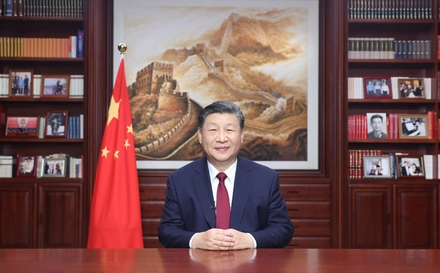 El presidente chino, Xi Jinping, afirmó el lunes que está dispuesto a trabajar con Estados Unidos para promover relaciones bilaterales estables. Foto Afp