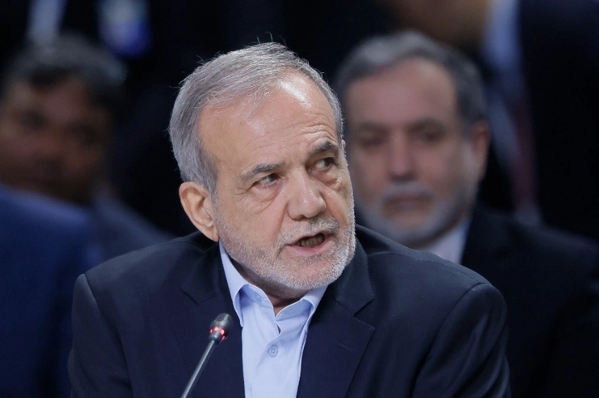 Masud Pezeshkian, presidente de Irán.