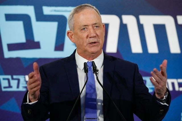 Benny Gantz. líder de la coalición política israelí "Azul y Blanco". Foto Afp/Archivo