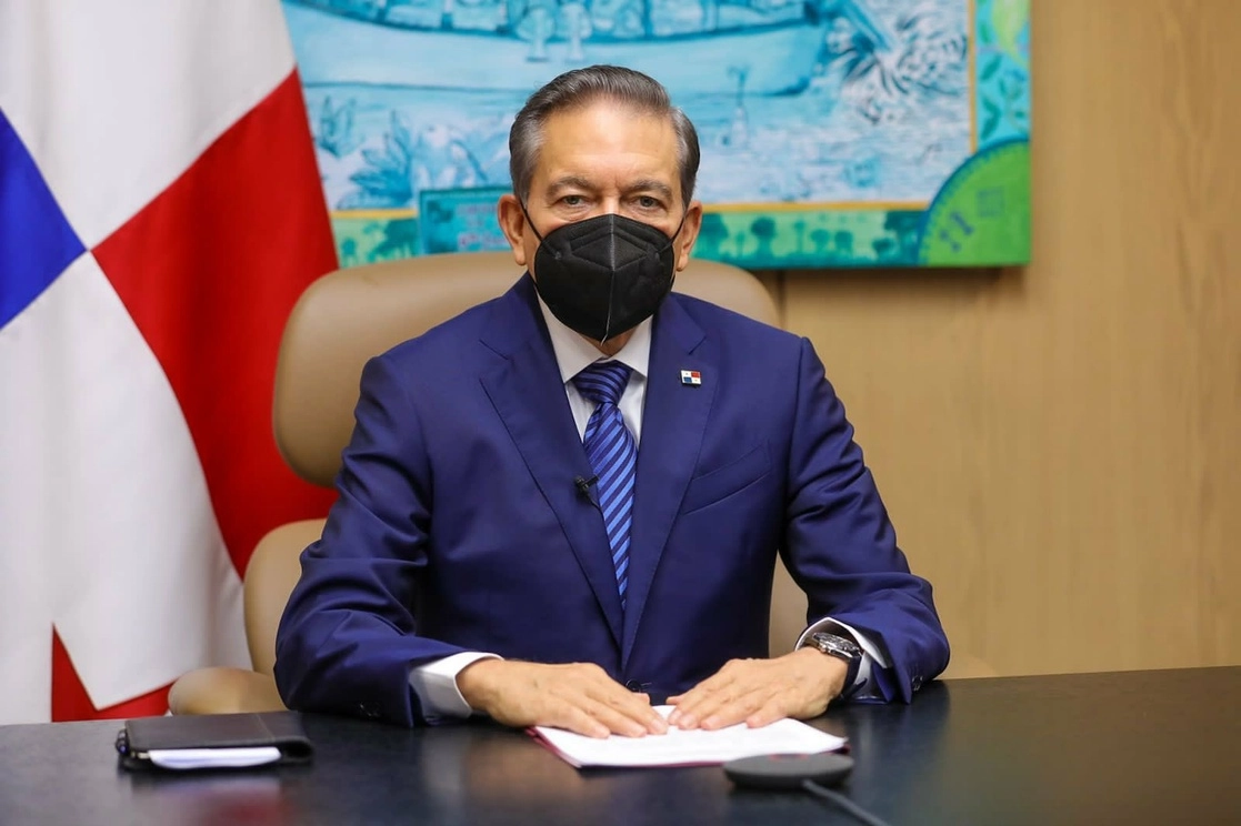 Laurentino Cortizo, presidente de Panamá en imagen de archivo. Foto tomada de la cuenta de Twitter @NitoCortizo