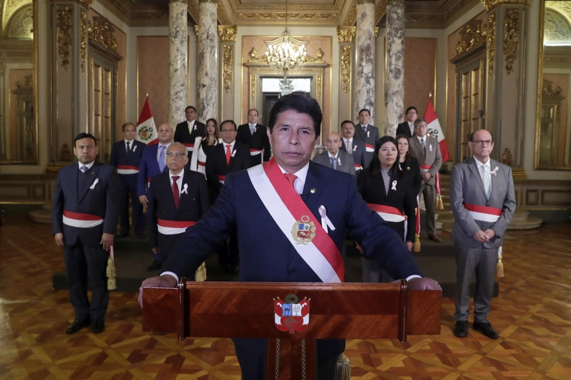 El presidente de Peú, Pedro Castillo. Foto Europa Press