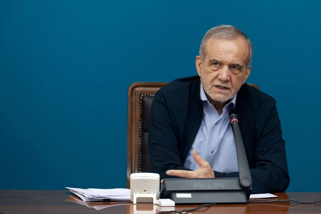 Masud Pezeshkian, el presidente de Irán.