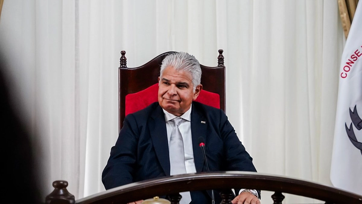 José Raúl Mulino, presidente de Panamá, aseguró que el territorio de su país no se presta para acciones hostiles contra Venezuela. Foto 