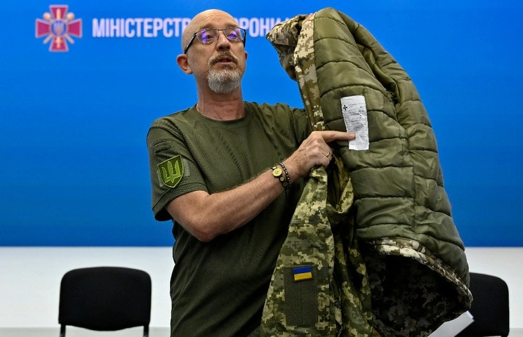 Oleksii Reznikov (en la imagen) será sustituido como ministro de Defensa de Ucrania por Rustem Umerov. Foto Afp 