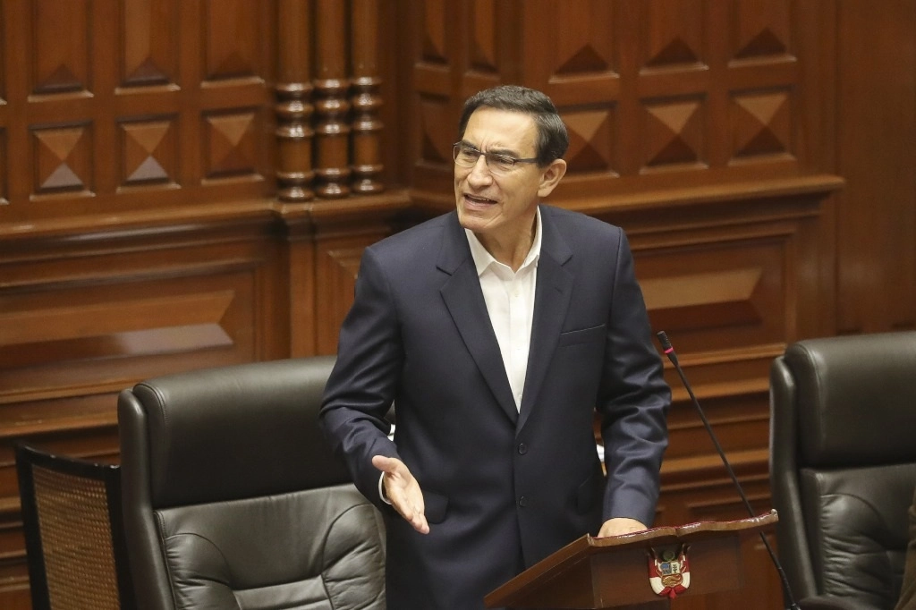 Martín Vizcarra en imagen de archivo. Foto Xinhua