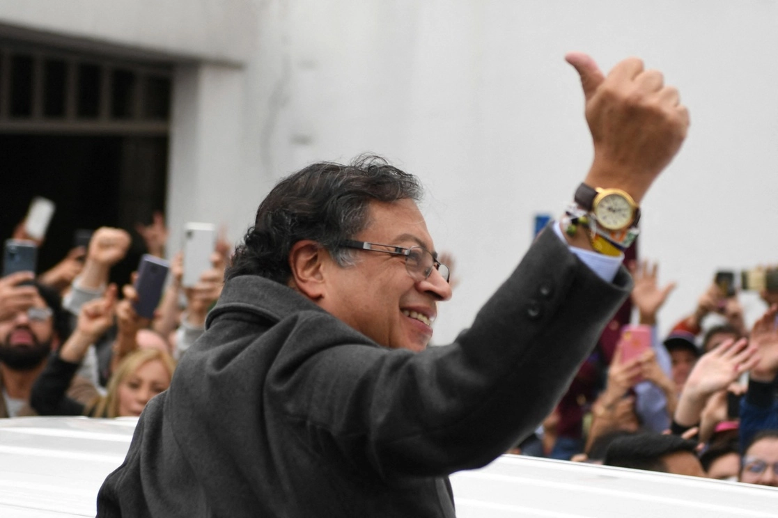 La victoria de Gustavo Petro como primer presidente de izquierda de Colombia generó reacciones entre mandatarios de Latinoamérica. Foto Afp