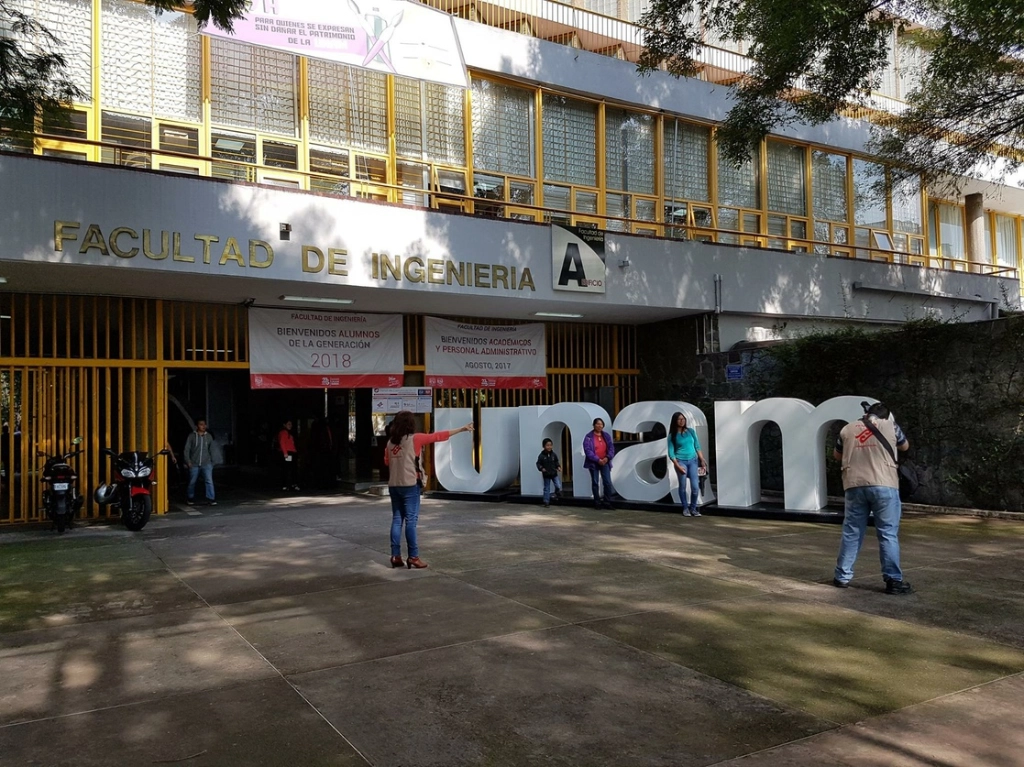 Instalaciones de la Facultad de Ingeniería de la UNAM en imagen de archivo. Foto tomada de la página de Facebook @FacultadIngenieriaUNAM
