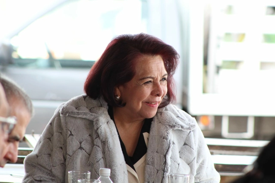 La precandidata a la gubernatura  de Querétaro por Morena, Celia Maya. Foto La Jornada