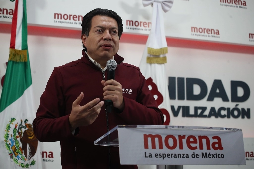El dirigente de Morena, Mario Delgado en imagen de archivo. Foto Yazmín Ortega