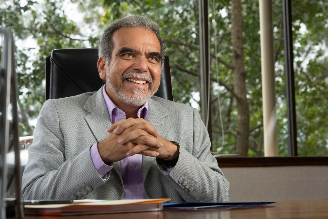 Martín Aguilar Sánchez, rector de la Universidad Veracruzana. Foto Eirinet Gómez