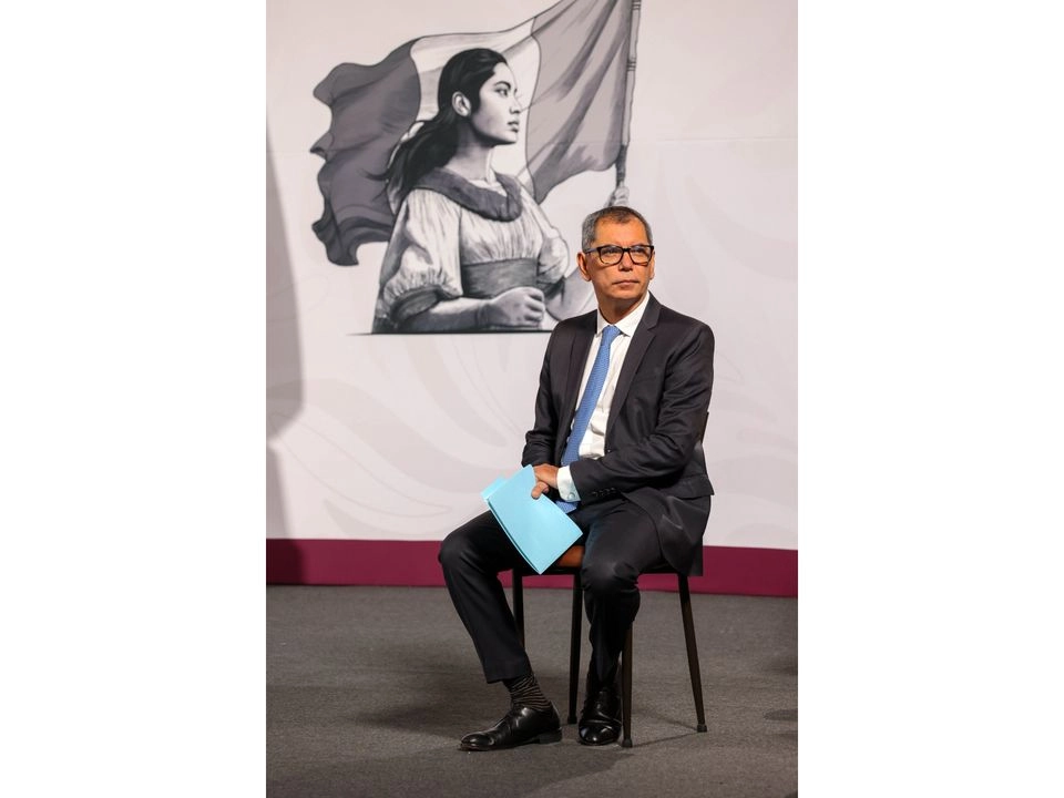 El titular de la Secretaría de Hacienda, Edgar Amador.