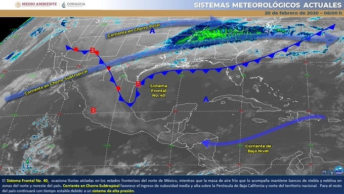 El SMN pronosticó lluvias intensas en el norte de Puebla y Veracruz; así como muy fuertes en el noroeste de Chiapas, el oriente de Hidalgo y el norte y oriente de Oaxaca. Foto tomada de Twitter @conagua_clima