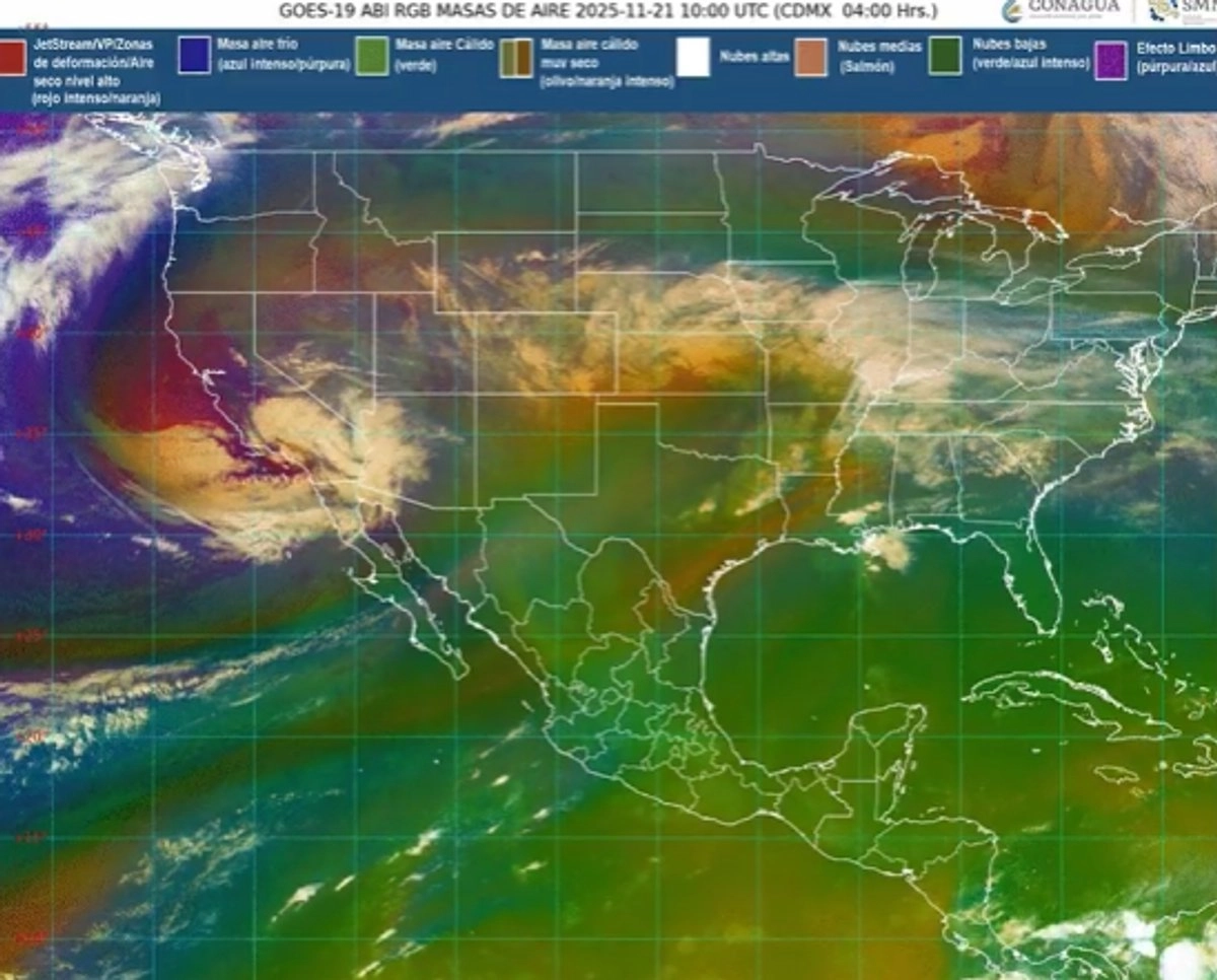 Persistirán las condiciones para caída de nieve o aguanieve, en sierras de Baja California y Sonora.