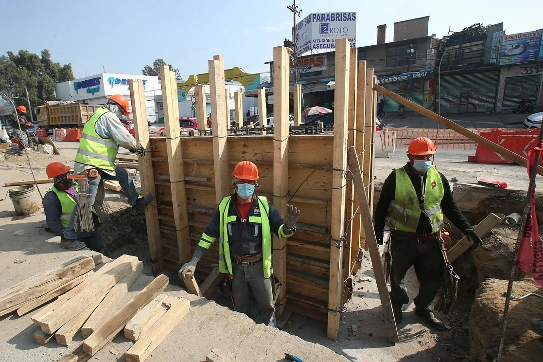 En términos de la recuperación de la industria de la construcción en la capital, todavía no se alcanzan los niveles de 2019. Foto José Antonio López / Archivo 