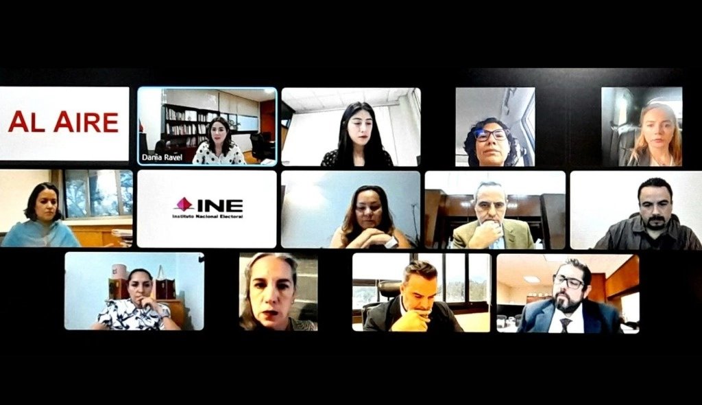 Sesión de la Comisión de Igualdad de Género y No Discriminación, del Instituto Nacional Electoral. Foto INE