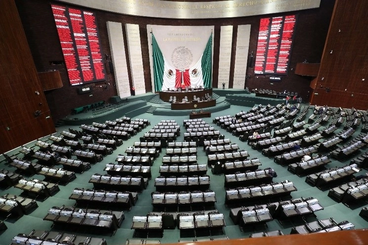 Sala de sesiones de la Cámara de Diputados en imagen de archivo. Foto Luis Castillo
