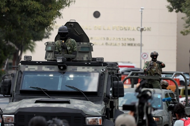 Elementos del Ejército mexicano en imagen de archivo. Foto Roberto García