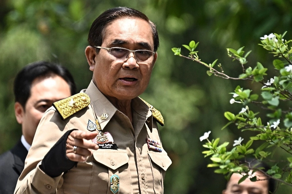 El primer ministro tailandés, Prayut Chan-O-Cha, disolvió el lunes el Parlamento, una decisión que abre la vía a elecciones legislativas en mayo. Foto Afp 