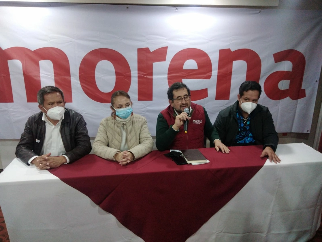 César Cravioto, delegado político del CEN de Morena en Hidalgo revela el nombre de los aspirantes más conocidos rumbo a la designación de candidato para la gubernatura. Foto Juan Ricardo Montoya  