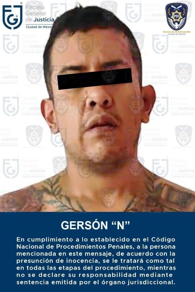 De acuerdo con la indagatoria, agredió a su madre con un arma punzocortante en diversas partes del cuerpo, causándole lesiones que pusieron en riesgo su vida. Foto FGJCDMX
