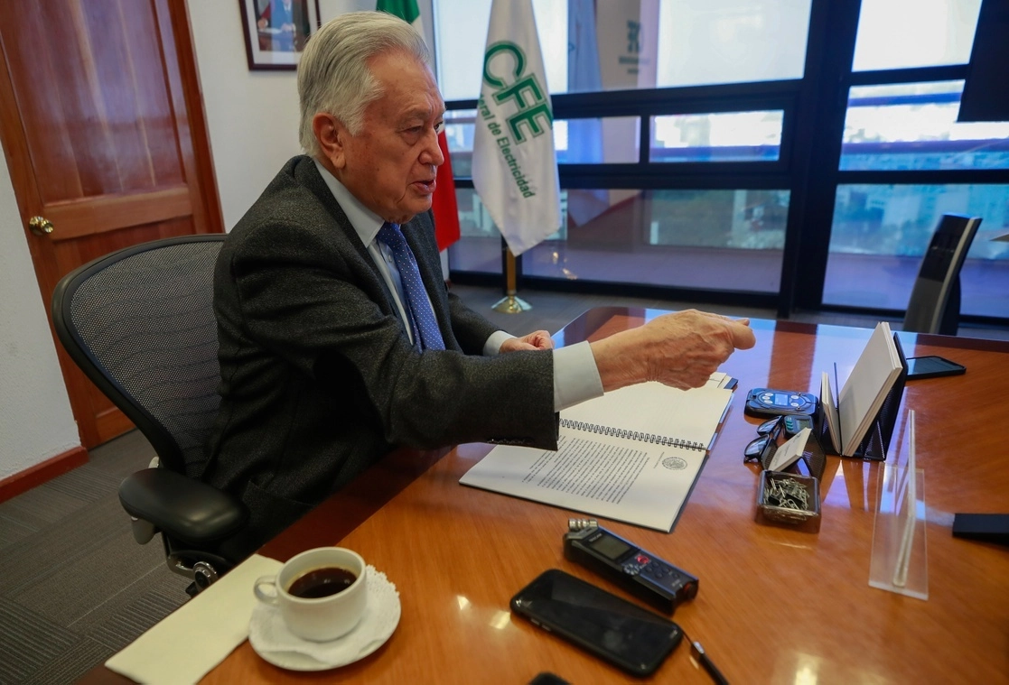 Manuel Bartlett, director de la paraestatal. Foto Víctor Camacho /Archivo
