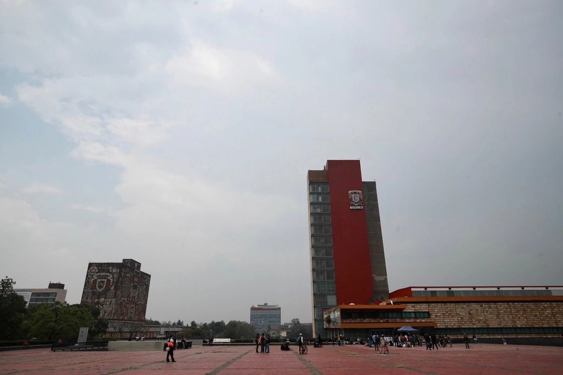 Edificio de Rectoría en Ciudad Universitaria. Foto Luis Castillo