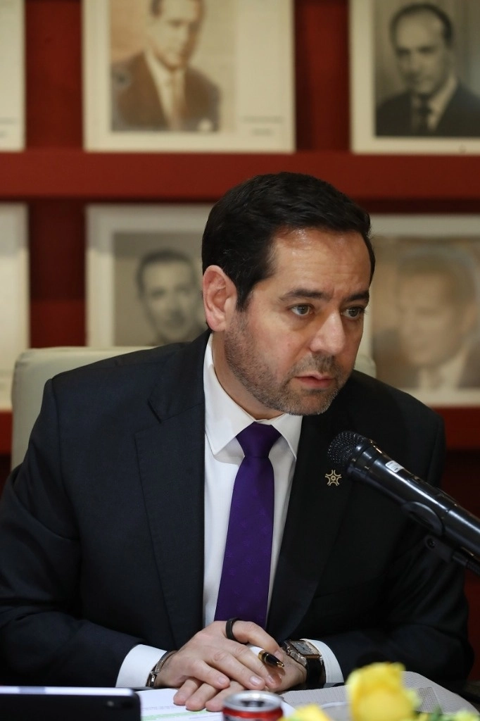 José Abugaber Andonie, presidente de la Concamin. Foto Yazmín Ortega Cortés / Archivo