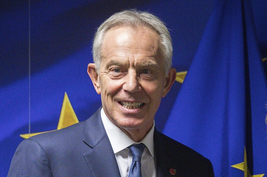 El ex primer ministro inglés, Tony Blair, es uno de los involucrados en el escándalo. Foto Afp