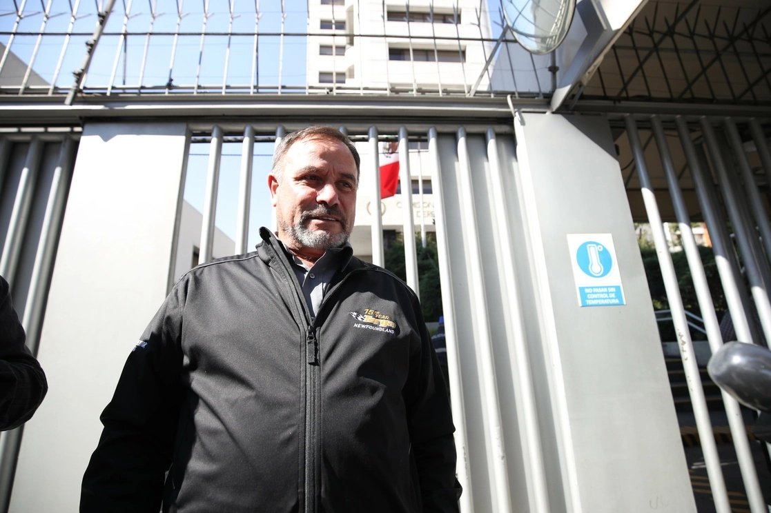 Adrián Lebarón, deudo de cuatro víctimas de la masacre de noviembre de 2019, informó la vinculación de Marco Antonio ‘N’. Foto Yazmín Ortega Cortés / Archivo
