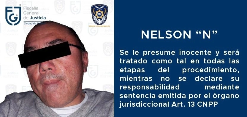 Nelson Toledo, hermano del ex alcalde de Coyoacán Mauricio Toledo, es investigado por el delito de enriquecimiento ilícito Foto @FiscaliaCDMX
