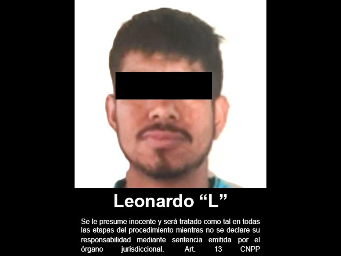 Un juez federal vinculó a proceso a Leonardo Luján Saucedo, alias Chamona, por su probable participación en el atentado a la familia LeBarón. Foto cortesía de la FGR