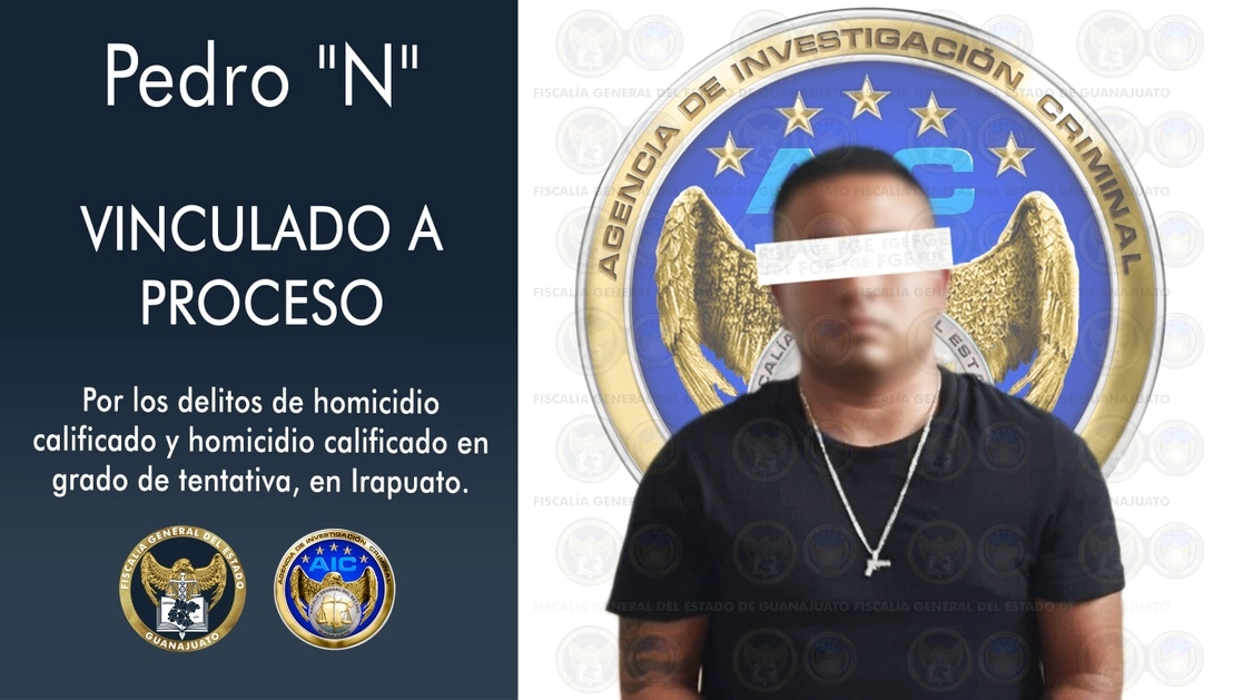 El asesinato se cometió, el 31 de mayo, cuando un grupo de policías atendieron un reporte de robo. Foto FGE Guanajuato