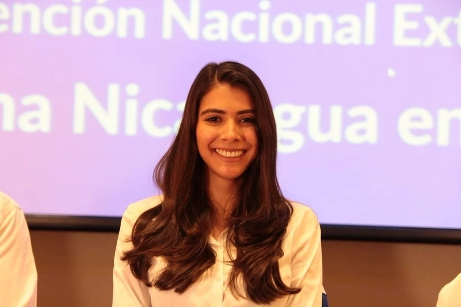 La candidata a la vicepresidencia, Berenice Quezada. Foto Europa Press