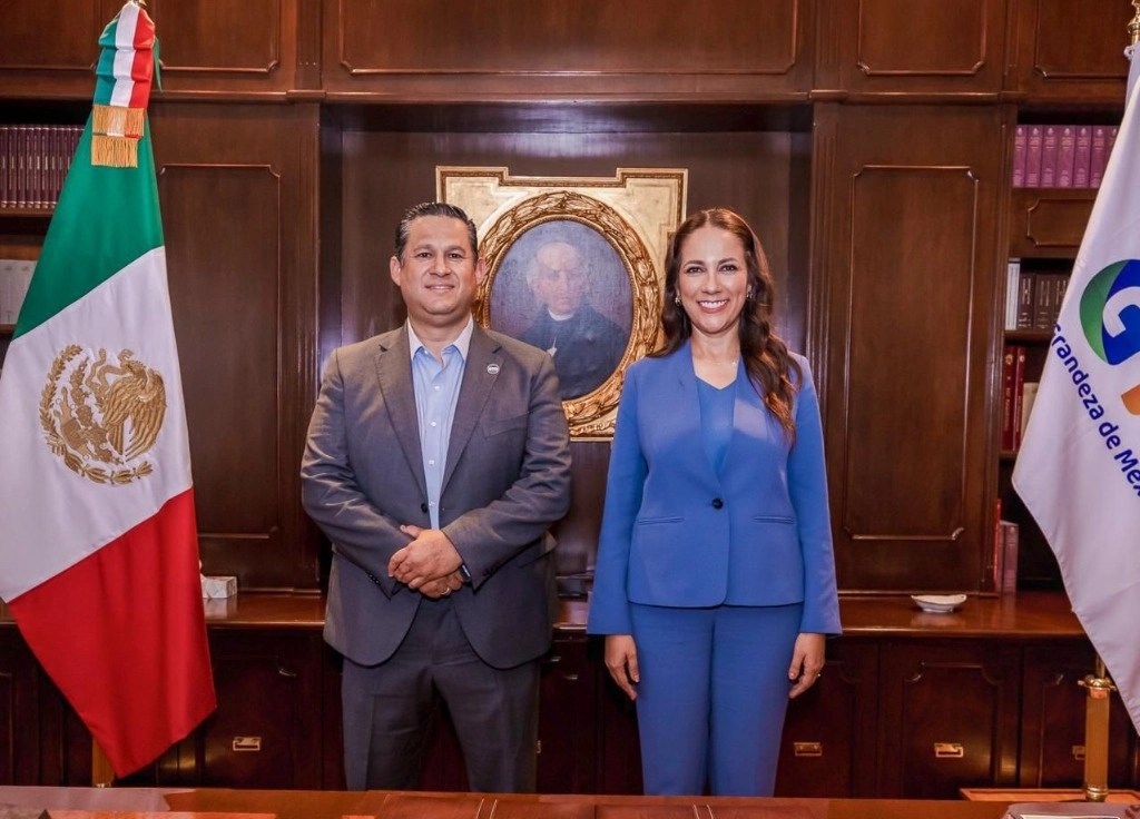 El proceso de transición en el gobierno de Guanajuato iniciará la primera semana de agosto, acordó la gobernadora electa, Libia García Muñoz Ledo, con el mandatario Diego Sinhue Rodríguez Vallejo, el 3 de julio de 2024. Foto ‘La Jornada’