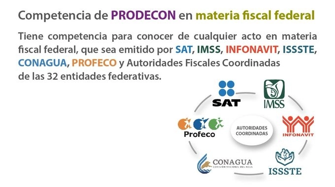 Algunas de las competencias de la Prodecon
