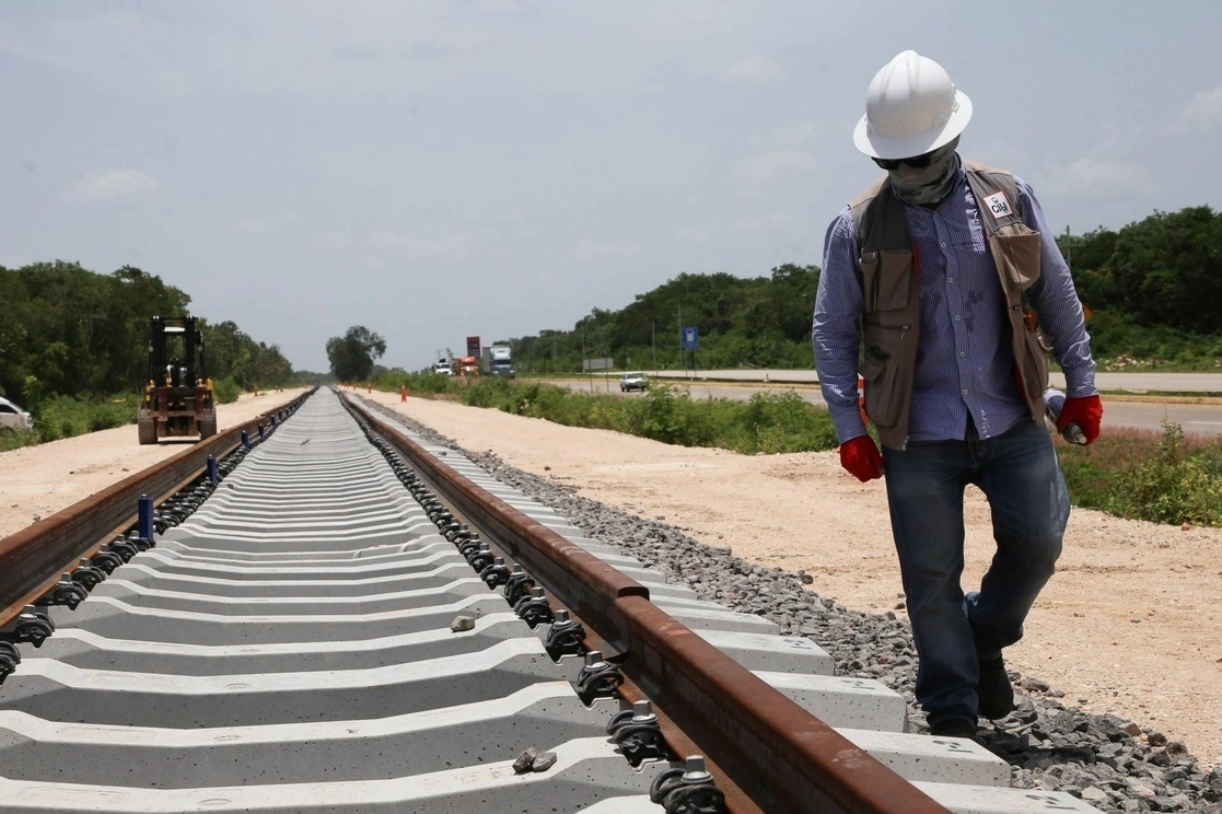 Obras del Tren Maya. Foto Cuartoscuro / Archivo