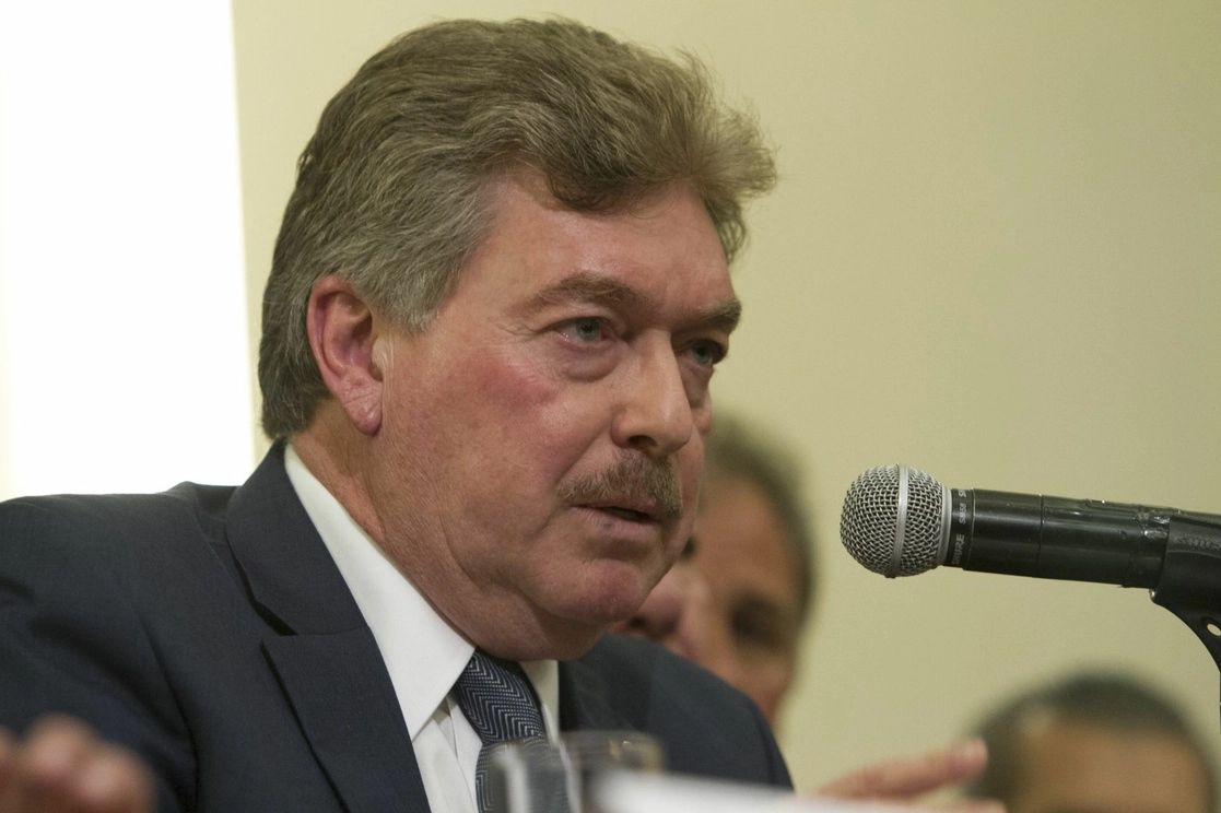 Francisco Vega de la Madrid, ex gobernador panista de Baja California, durante un evento en 2014. Foto Cuartoscuro