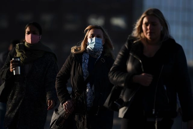 En el Puente de Londres. Foto Afp 